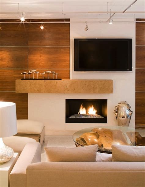 30 Living Room Design Ideas With Tv Set On Wall