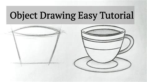 Basic Drawing Lessons For Beginners How To Draw Object Drawing Easy For