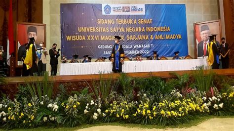 Wisuda Ke 26 Usni Ciptakan Sdm Unggul Dan Berdaya Saing