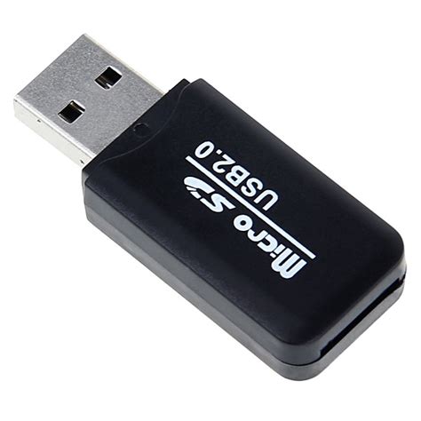 Micro sd card readers are useful for taking your photos, videos, and other files with you on the go. Compact USB 2.0 Card Reader (Micro SD-HC up to 32Gb)