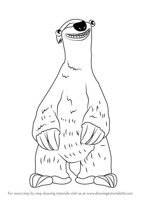 In this week's be a surface pro! Learn How to Draw Milton from Ice Age (Ice Age) Step by ...