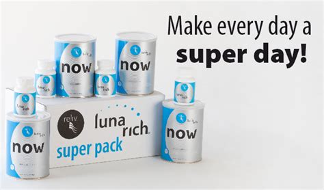 Reliv Independent Distributor Lunarich Super Pack