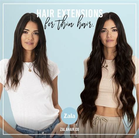 Guide To Hair Extensions For Thin Hair Zala Us
