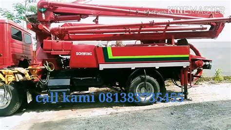 Promosi sewa concrete pump ( pompa beton ) - YouTube