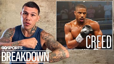 Pro Boxer Gabriel Rosado Breaks Down Boxing Scenes From Movies Gq