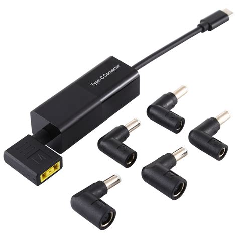 Laptop Power Adapter 65w Usb C Type C Converter To 6 In 1 Power
