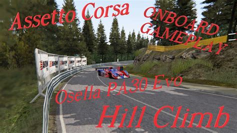 Assetto Corsa Onboard Hill Climb Z Vody Do Vrchu Gameplay Youtube