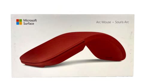 Microsoft Surface Arc Mouse Bluetooth 1791 Poppy Red Czv 00075 Ebay
