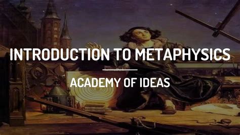 Introduction To Metaphysics Youtube