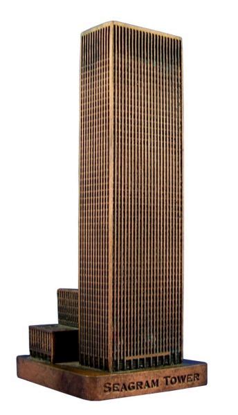 Replica Buildings Infocustech Seagram Tower New York City 13