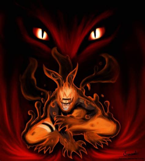 Demon Within By Tionniel On Deviantart Naruto Uzumaki Naruto Uzumaki