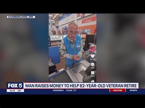 Inspired TikToker Raises Over 50 000 For 82 Year Old Walmart Employee