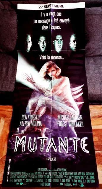 La Mutante Natasha Henstridge Affiche Cinéma 60x160 Eur 1600
