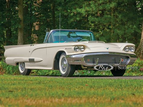 1958 Ford Thunderbird Convertible Hershey 2014 Rm Auctions