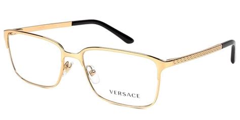 Versace Ve1232 1002 Eyeglasses In Gold Smartbuyglasses Malaysia