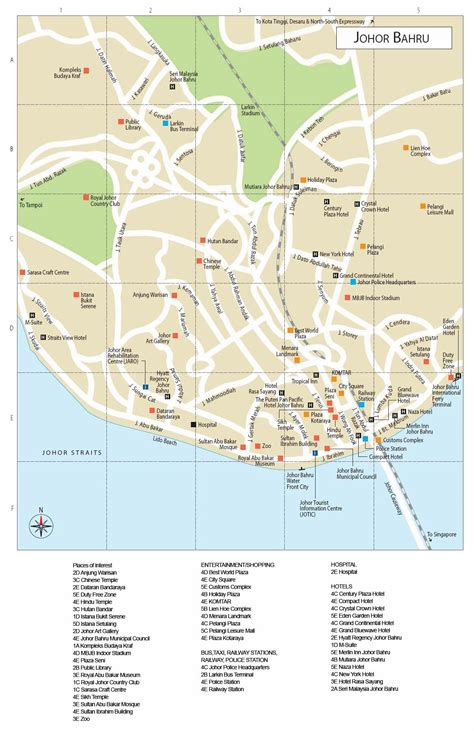 Large Johor Bahru Maps For Free Download And Print High Resolution