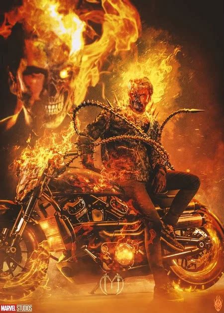 A Fan Imagined How Keanu Reeves Might Look As Ghost Rider And We Are As
