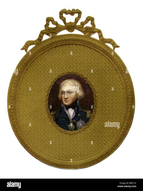 Admiral Lord Nelsonartist Henry Bone Stock Photo Alamy