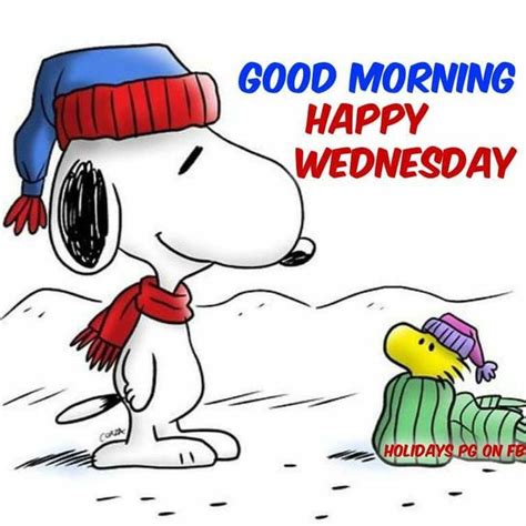 Happy Wednesday Snoopy Quotes Happy Wednesday Good Morning Happy