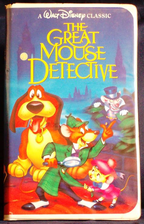 The Great Mouse Detective Vhs A Walt Disney Classic Used Very Etsy