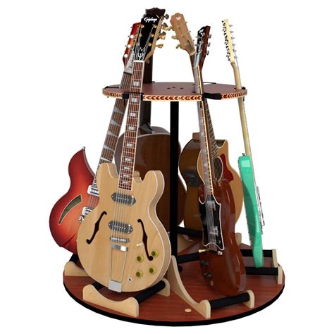 The Carousel Deluxe Rotating Multi Guitar Stand