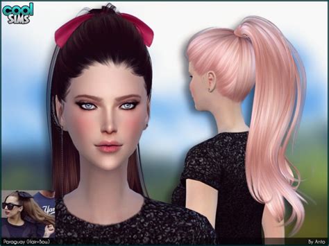 Sims 4 Hairs The Sims Resource Anto Paraguay Hairstyle By Alesso