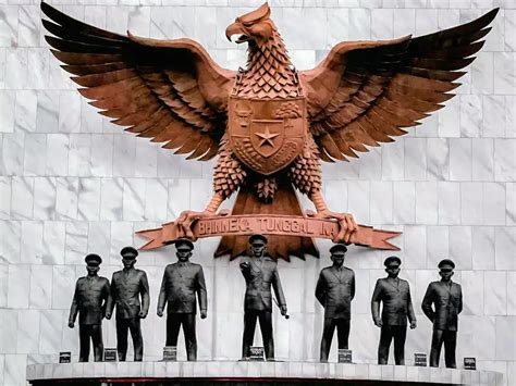 Monumen Pancasila Sakti Mengenang Kejadian G30s Pki