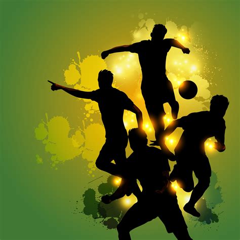 Soccer Teamwork Celebration 640788 Vector Art At Vecteezy