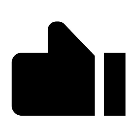 Basic Like Thumbs Up Vector Svg Icon Svg Repo