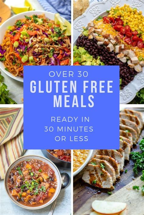 Serve with your choice of condiments. Easy Gluten Free Meals | Gluten free recipes easy, Gluten ...