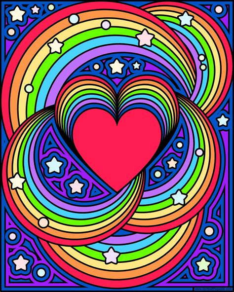 Dont Eat The Paste Rainbow Love Coloring Page