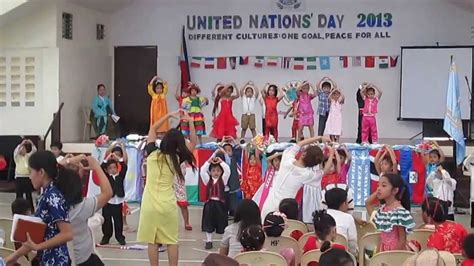 Kindergartens Presentation United Nations Day 2013 Youtube