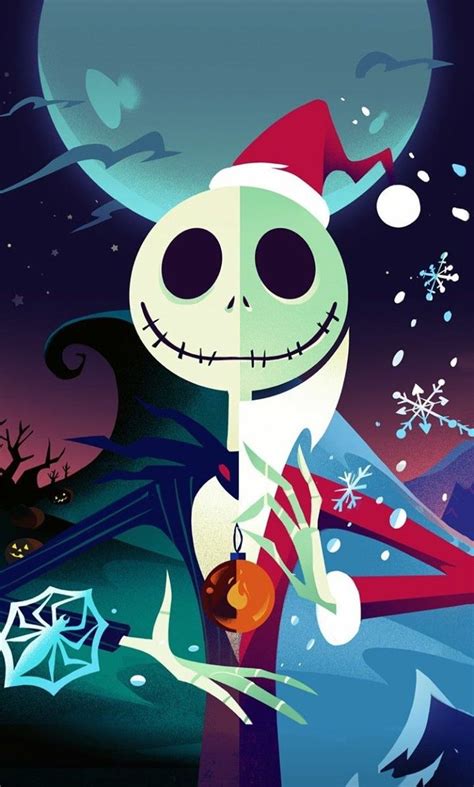 Nightmare Before Christmas Phone Background 2021 Christmas Ornaments