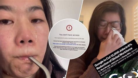 Google Layoffs Laid Off Employee Shares The Blindsiding Moment She Was Sacked In Viral Tiktok