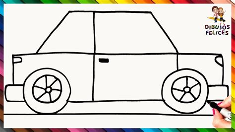 Cómo Dibujar Un Carro Paso A Paso 🚗 Dibujo De Carro Carro Dibujo