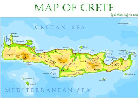 Kaarten belgie griekenland services shop travel map kaart van griekenland en cyprus nieuwste kaart 4 updates flitserupdates europa 1 jaar kaarten belgie griekenland services bij tomtom. Het eiland kreta Griekenland kaart - Kreta Griekenland ...