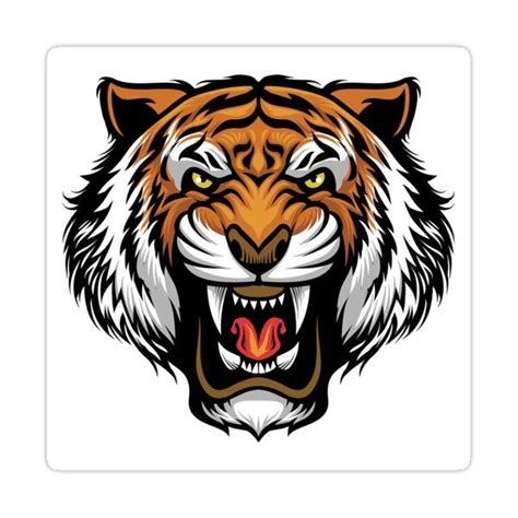 Tiger Stickers Sticker By Favestickers In 2021 Tiger Tattoo Design
