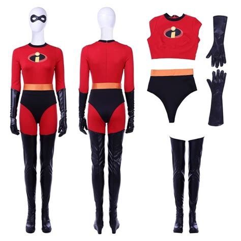 incredibles 2 cosplay elastigirl helen parr costume ladies 3d printed bodysuit specialty women