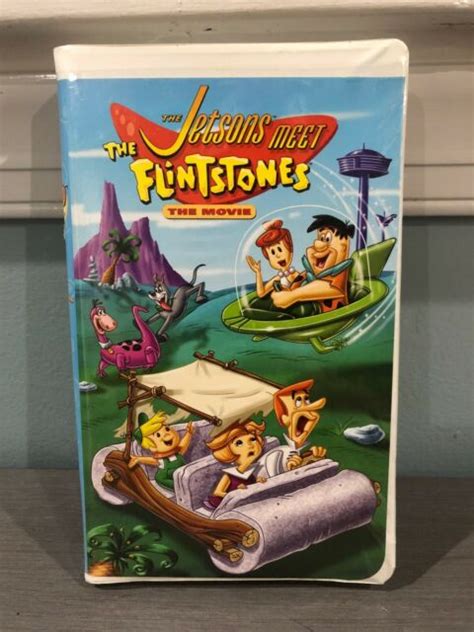 The Jetsons Meet The Flintstones VHS 2001 Clamshell For Sale Online