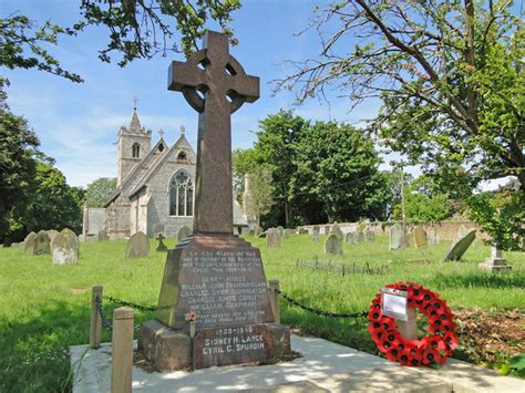 Great Ringstead War Memorial © Adrian S Pye Cc By Sa20 Geograph