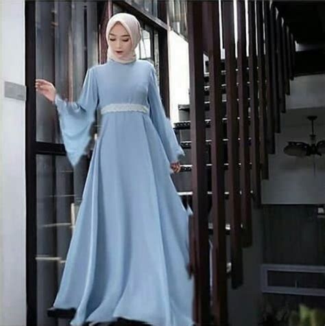10 Inspirasi Warna Jilbab Yang Cocok Untuk Baju Warna Biru