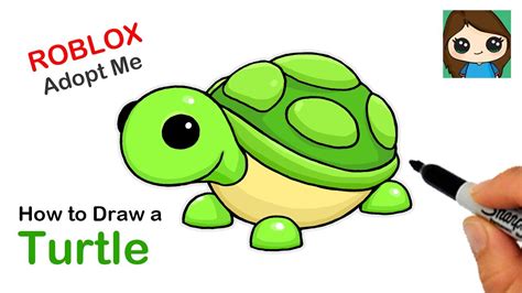 How To Draw A Turtle Roblox Adopt Me Pet