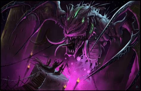 Demon Dragon By Colbystevenson On Deviantart Fantasy Dragon Fantasy