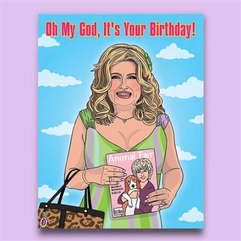 Legally Blonde Omg Birthday Card Friends Nyc T Shop