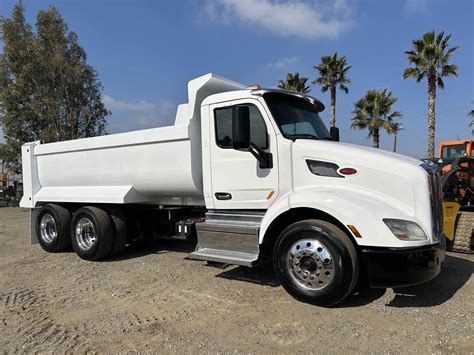 2018 Peterbilt 579 Dump Truck For Sale Fontana Ca W003370