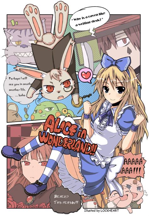 Lock Heart Juuryokudou Alice Alice In Wonderland Cheshire Cat