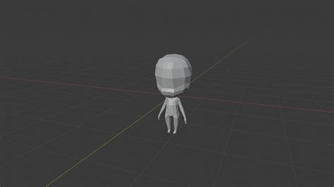 Chibi Low Poly Base Mesh 3d Model Cgtrader