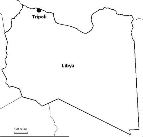 Map Of Libya Showing Locality Of Tripoli Download Scientific Diagram