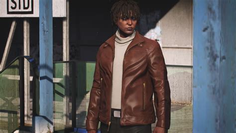 Opened Leather Jacket For Mp Male Gta 5 Mods