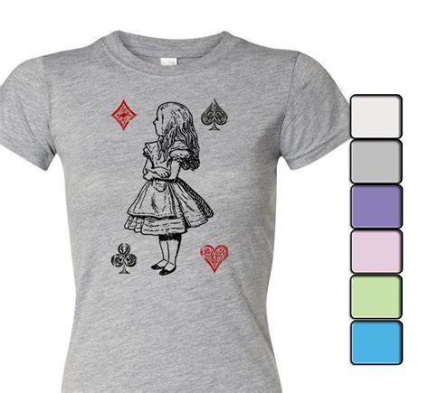Alice In Wonderland T Shirt Alice In Wonderland Shirt Etsy Alice In